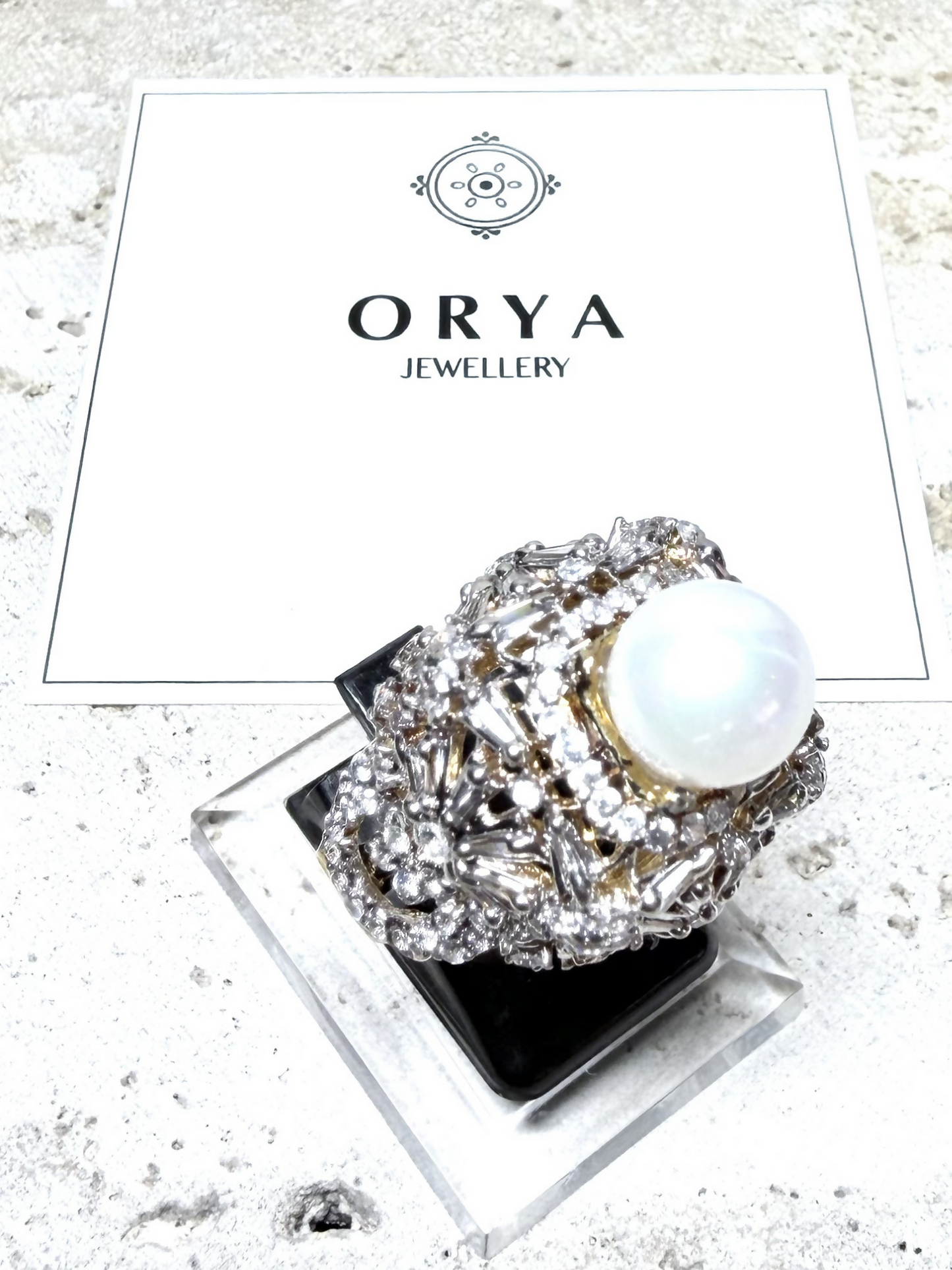 Orya Jewellery Adjustable Crest Ring