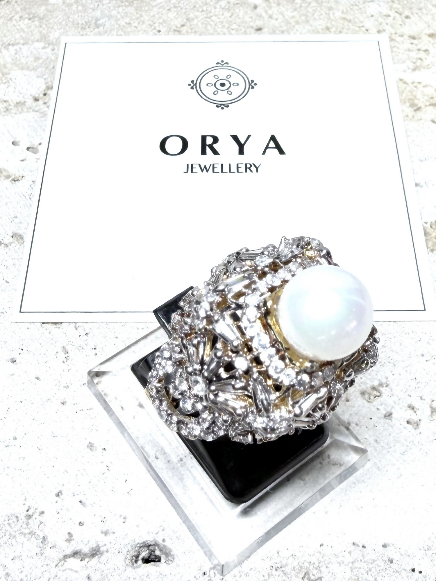 Orya Jewellery Adjustable Crest Ring