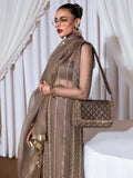 Hussain Rehar Basic Not Basic 3 Organza Embellished Stitched 4-Piece Suit-Leaden