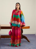 Hussain Rehar Pay Day Vol III Silk Printed Stitched 2-Piece Suit-Mendara