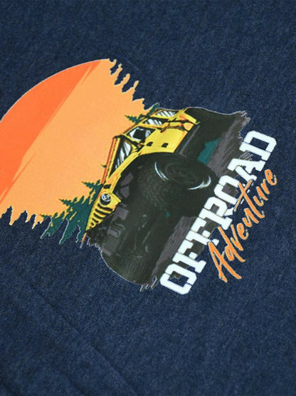 Jupiter Printed Off Road Twin Set-13746