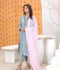 Ruby's Couture Ashiyana Organza Embroidered Stitched 3-Piece Suit-Shazmeen