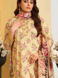 Johra Rosygrace Khaddar Printed Unstitched 3-Piece Suit-JH-599