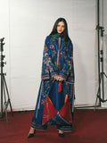 Jugnu by Hussain Rehar The Reserved View SS/Edit I Cotton Embroidered Unstitched 3-Piece Suit-Peroz
