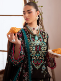 Mahnur Shanaya Lawn Embroidered Stitched 3-Piece Suit-SN-08