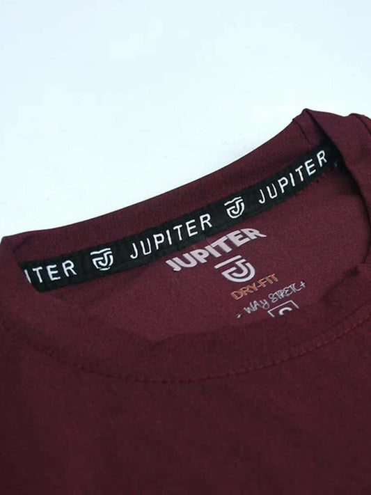 Jupiter Reflector Logo Stretch Compression Slay Print Dry Fit Tee-13559
