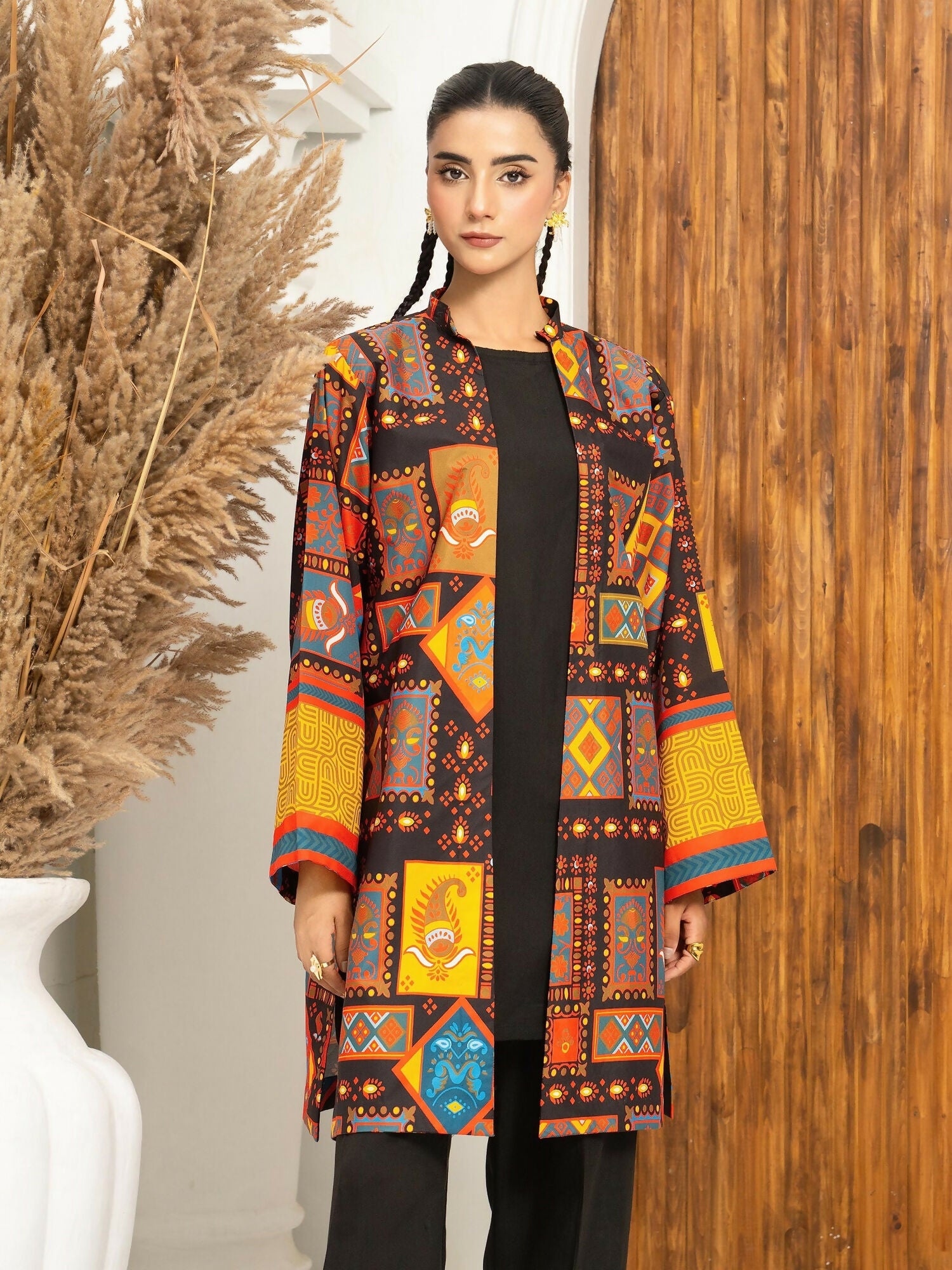 Panache Apparel Florise Lawn Printed Co-Ord Set-Tribal