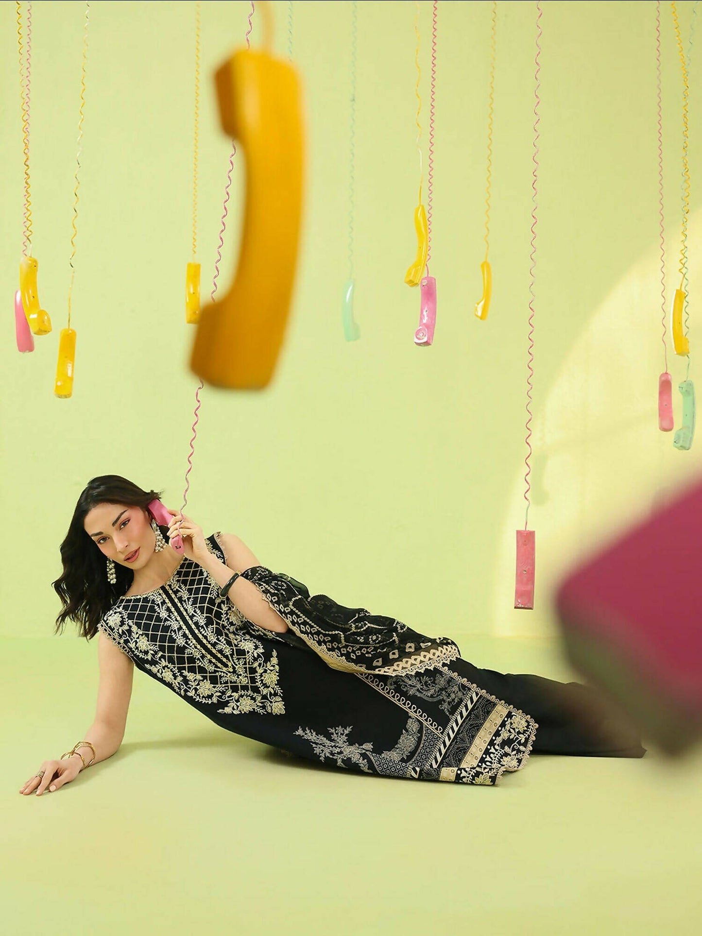 Mahnur Anaya Summer Vol 2 Lawn Embroidered Unstitched 3-Piece Suit-AN-2-14