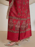 Stylish Collection Amaya Pret Silk Grip Printed Stitched 2-Piece Suit-Morni Maroon
