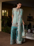 Hussain Rehar Pret SS'25 Raw Silk Embellished Stitched 3-Piece Suit-Artes