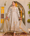 Ruby's Couture Poshak Tissue Embellished Stitched 3-Piece Suit-Deewani