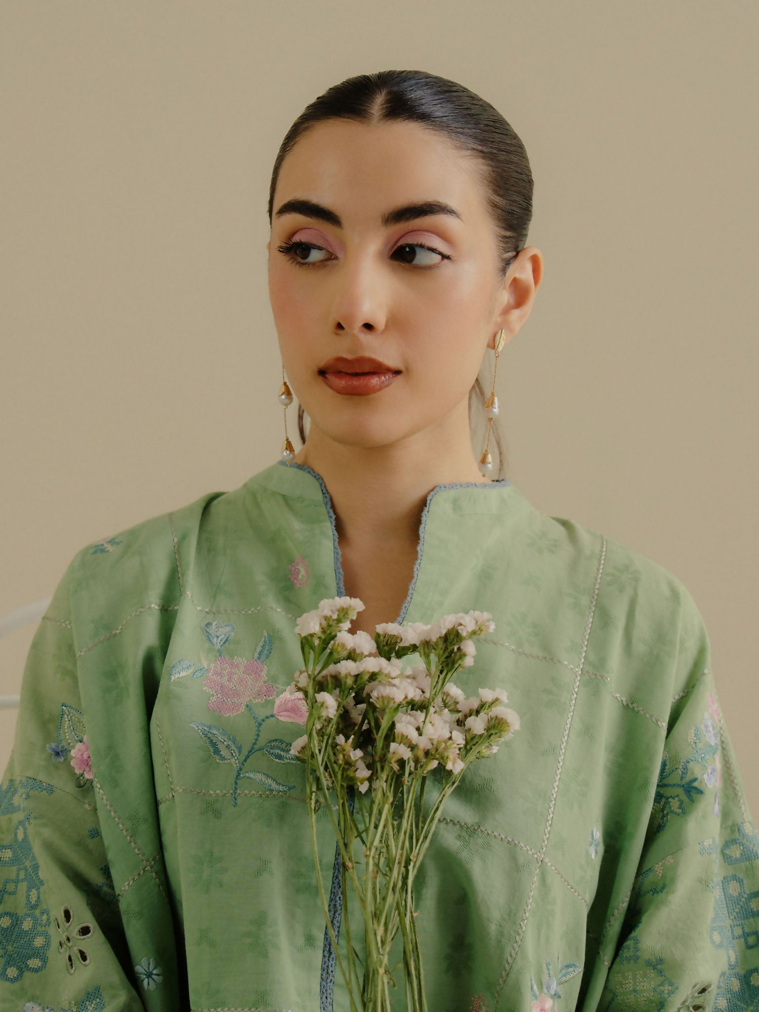 COCO by Zara Shahjahan Jacquard Embroidered Unstitched 3-Piece Suit-Sufa-5A