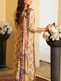 Johra Rosygrace Khaddar Printed Unstitched 3-Piece Suit-JH-599