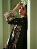 Binilyas Mashriq Luxury Lawn'26 Embroidered Unstitched 3-Piece Suit-D-112-B