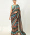 Imran Aftab Chiffon Printed Unstitched Saree-IASC 09