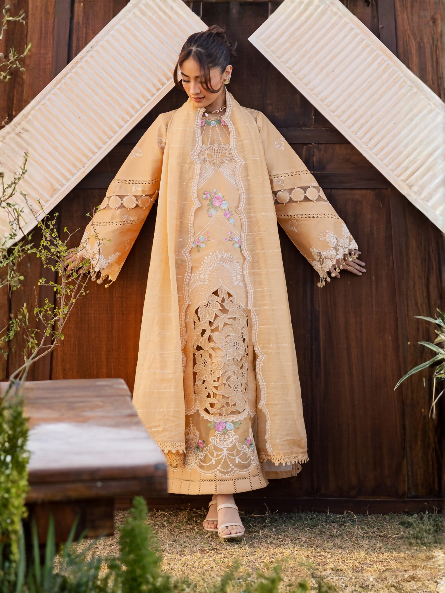 Parishay Summer Queen Vol 2 Lawn Embroidered Stitched 3-Piece Suit-SQU-08