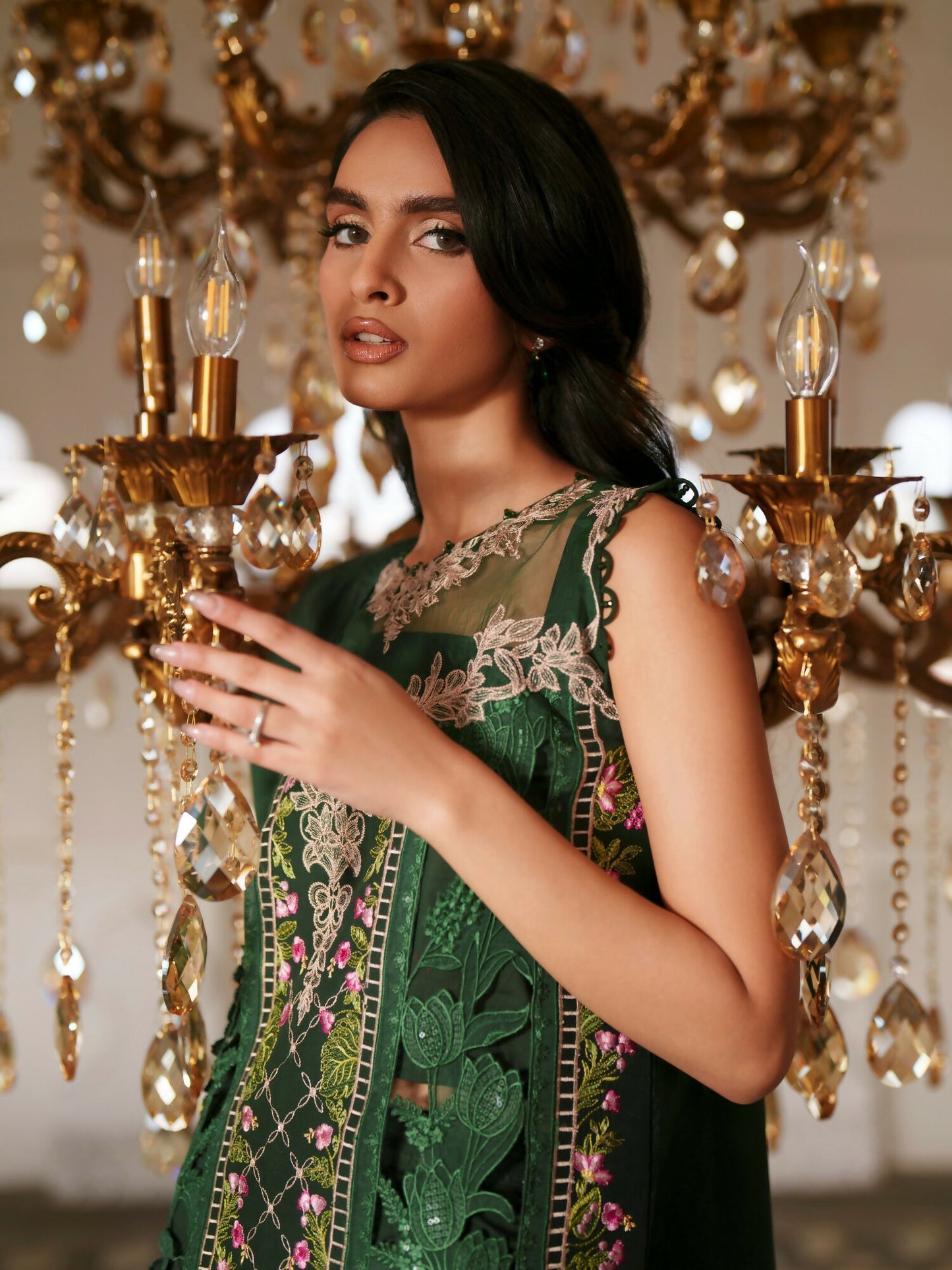 Parishay Shangrila Lawn Embroidered Unstitched 3-Piece Suit-SLA-16
