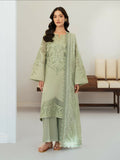 Mahnur Sera Pret'26 Lawn Embroidered Unstitched 3-Piece Suit-SP-08
