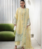 Qalamkar Chikankari Eid Edit'26 Lawn Embroidered Unstitched 3-Piece Suit-CM-02 Ayla