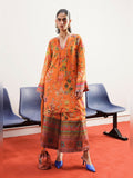 Hussain Rehar Pay Day Vol III Raw Silk Printed Stitched 2-Piece Suit-Fiere