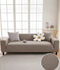 Elegant Bedding Stripe Jacquard Fitted Sofa Cover