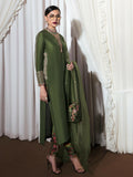 Hussain Rehar Basic Not Basic 3 Raw Silk Embellished Stitched 3-Piece Suit-Zelen