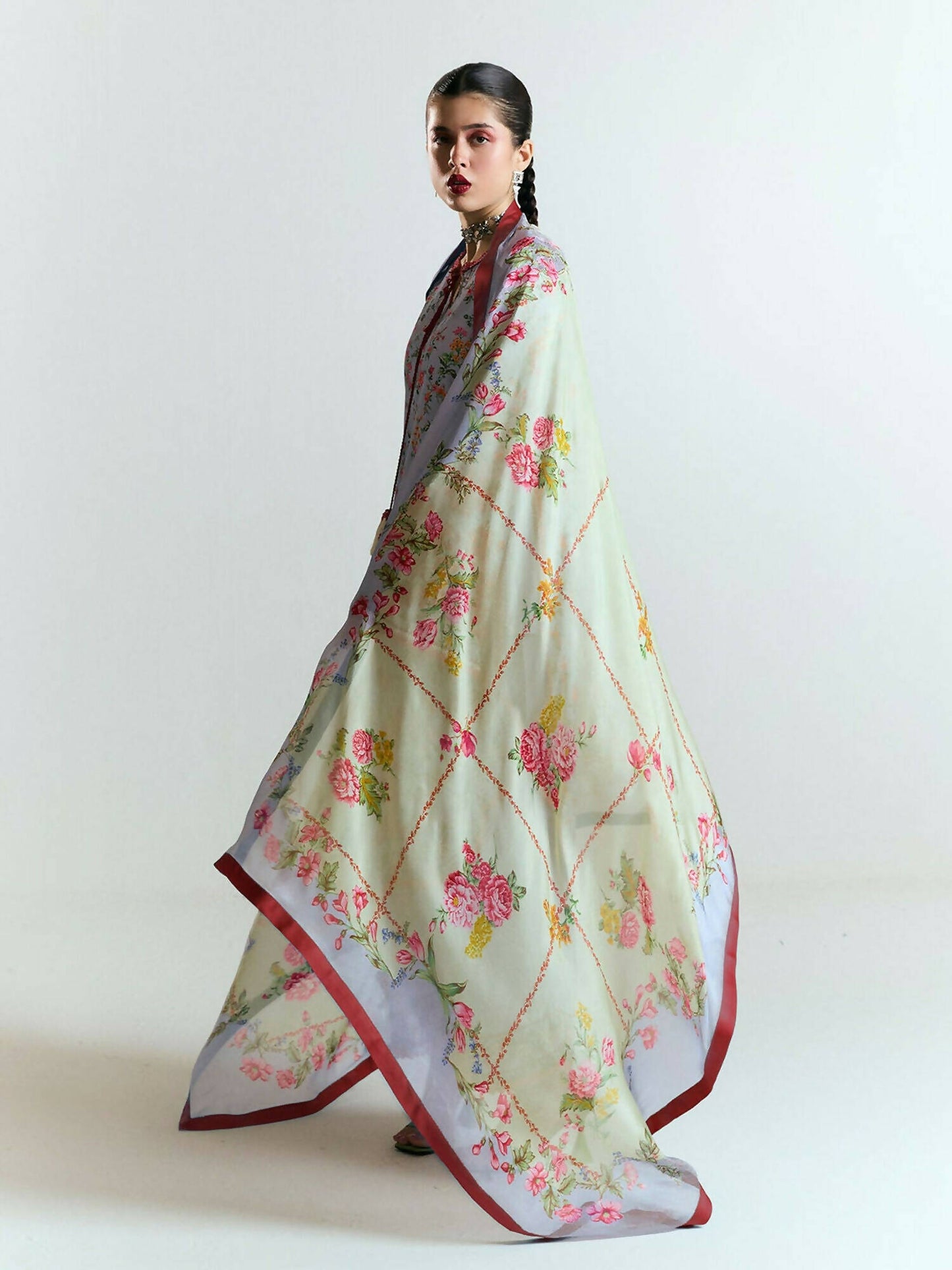 Jugnu by Hussain Rehar SS'25 Edit II Cotton Embroidered Unstitched 3-Piece Suit-NYAMI