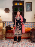 Fatima Hussain Lawn Embroidered Unstitched 3-Piece Suit-Raha