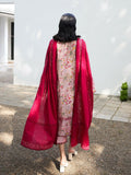 Hussain Rehar Pret SS'25 Embroidered Lawn Stitched 3-Piece Suit-Darla