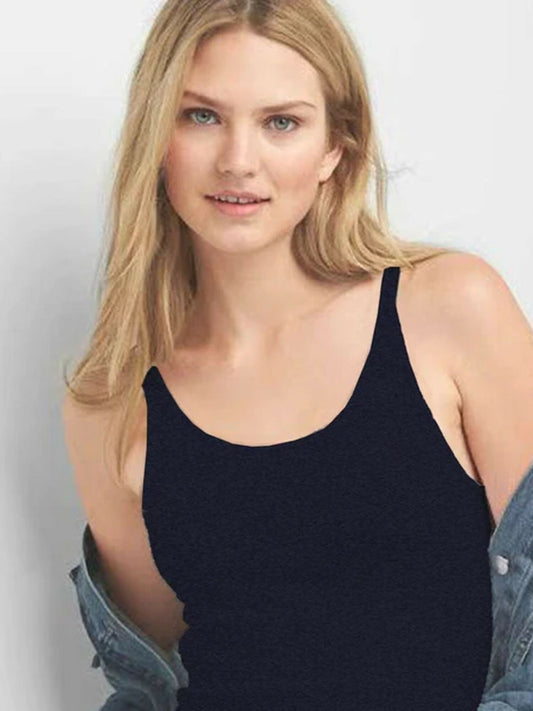 Funky's Plain Body Hugging Camisole-11540