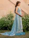 Binilyas Dilbaro Luxury Lawn Embroidered Unstitched 3-Piece Suit-406-B