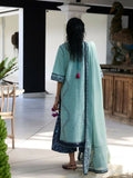 Hussain Rehar Pret SS'25 Lawn Embroidered Stitched 3-Piece Suit-Nesta