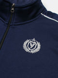 Velvour Fleece Mock Neck Tracksuit-VWT012-A