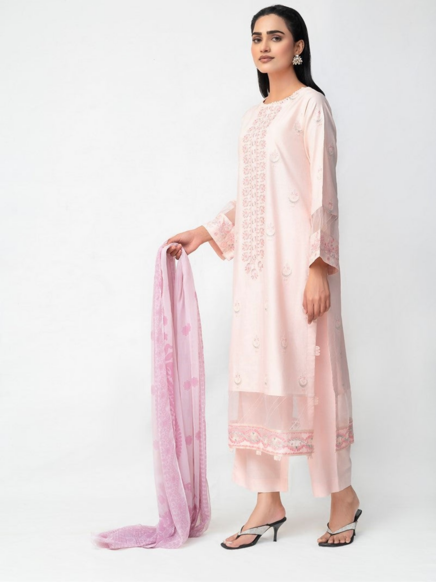 Imran Aftab Maya Winter Karandi Embroidered Unstitched 3-Piece Suit-IAKC-UF-29