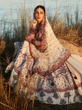 Hussain Rehar Surkh Eid Pret'25 Lawn Embroidered Stitched 3-Piece Suit-Naqsh