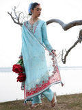 Hussain Rehar Luxury Lawn'26 Eid Edit Embroidered Unstitched 3-Piece Suit-Sepher