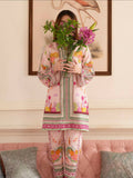 Mahnur Noir Lawn'26 Printed Co-Ord Set-N-07