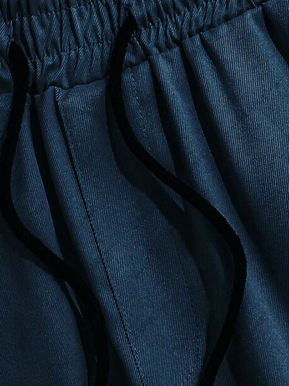 Jupiter Plain French Twill Cotton Cargo Trouser-14501