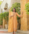 Farooq Hameed Studio Raw Silk Embroidered Stitched 3-Piece Suit-Safina