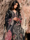 Mahnur Sirene Luxury Lawn Embroidered Unstitched 3-Piece Suit-Azure