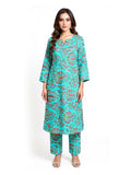 Bin Shaukat Lawn Printed Unstitched 2-Piece Suit-C-49