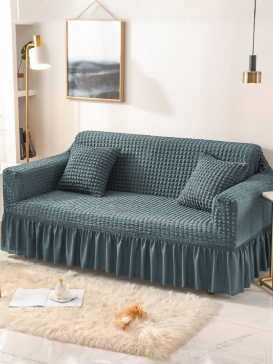 Elegant Bedding Jersey Bubble Sofa Cover