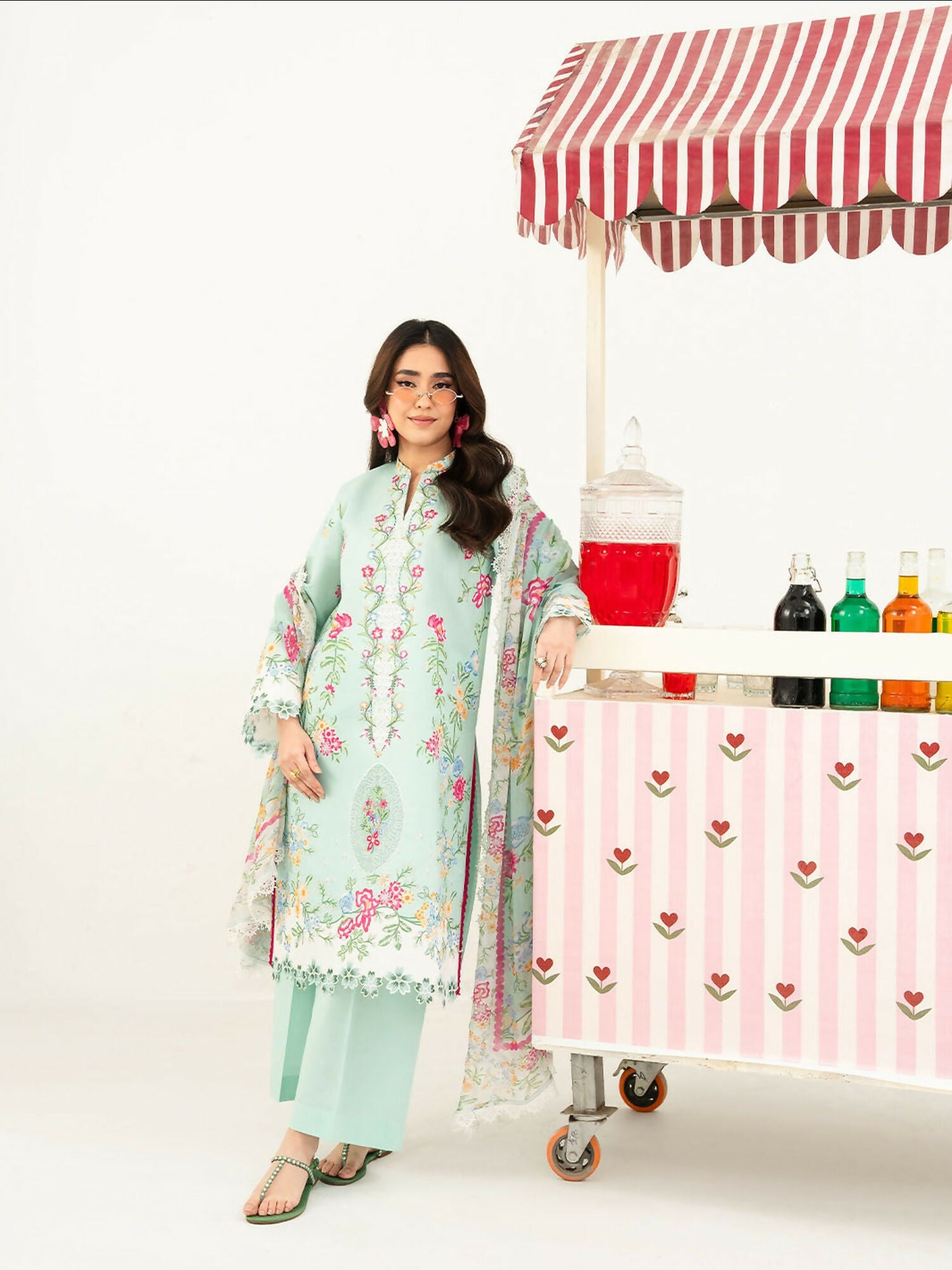 Mahnur Anaya Lawn Vol-1 Embroidered Stitched 3-Piece Suit-ANA-011