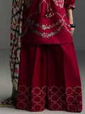 COCO by Zara Shahjahan Lawn'26 Embroidered Unstitched 3-Piece Suit-Rivae-1B