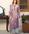 Panache Apparel Mah-e-Noor Khaddar Embroidered Stitched Suit-Lilac Mist