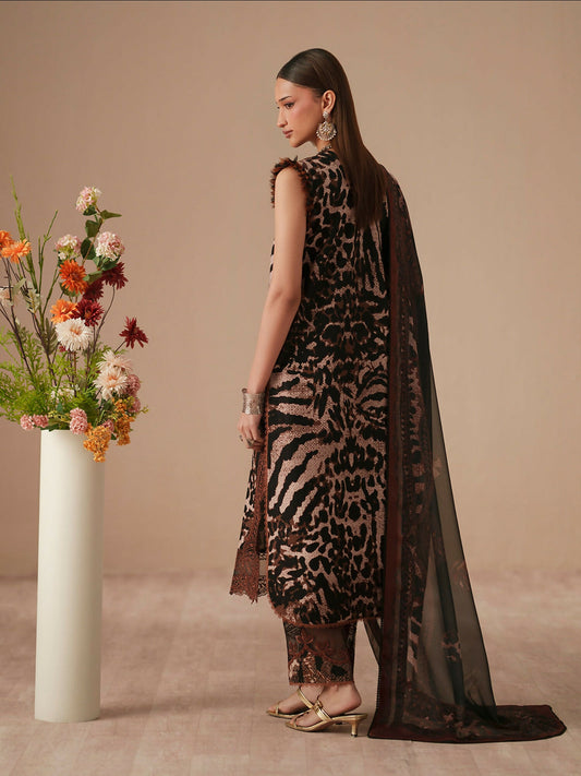 Binilyas Jojo Summer'26 Lawn Embroidered Unstitched 3-Piece Suit-82B