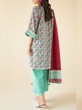 Orient Khaddar Printed Unstitched 3-Piece Suit-OTL-24-319