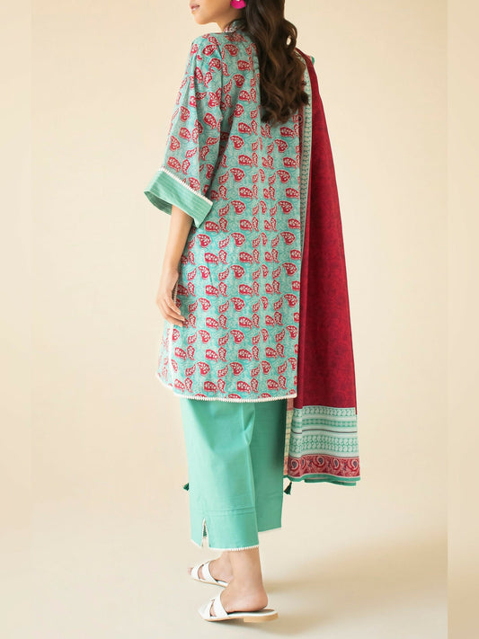 Orient Khaddar Printed Unstitched 3-Piece Suit-OTL-24-319