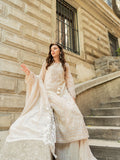 Farooq Hameed Studio EiD Collection'26 Pure Khaddi Net Embroidered Stitched 3-Piece Suit-Zavay