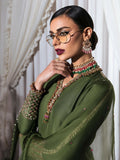 Hussain Rehar Basic Not Basic 3 Raw Silk Embellished Stitched 3-Piece Suit-Zelen